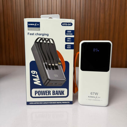Kamal™ 40000mAh 67W Fast Charging Power Bank KPB-041