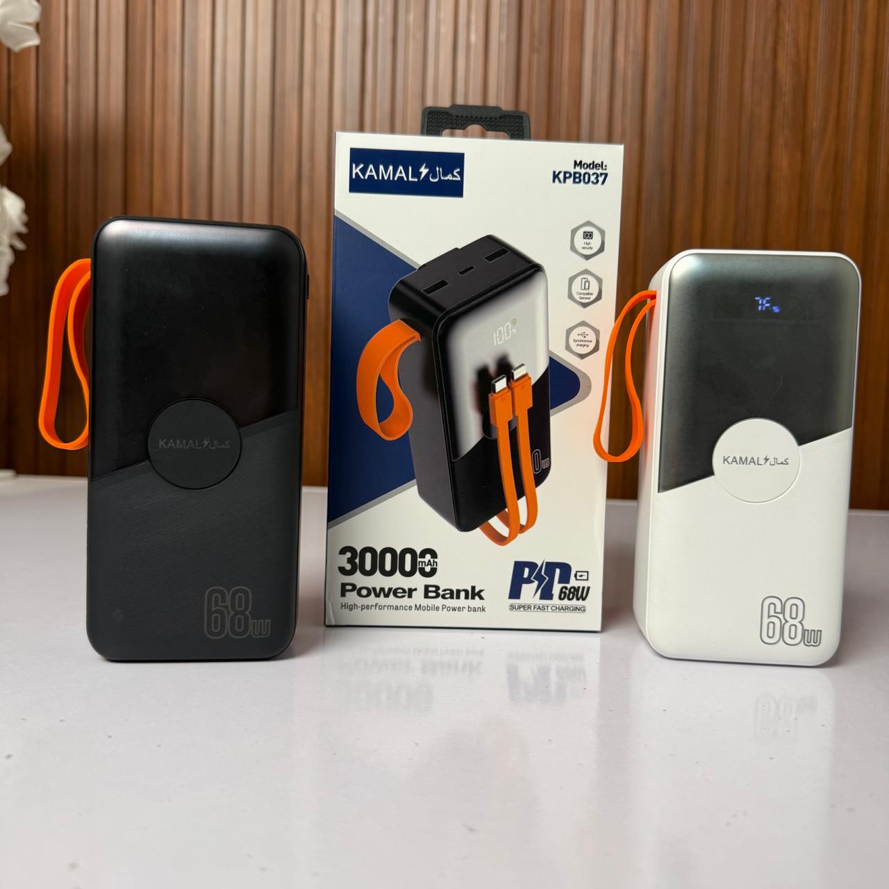 Kamal™ 30000mAh 67W Fast Charging Power Bank KPB-037