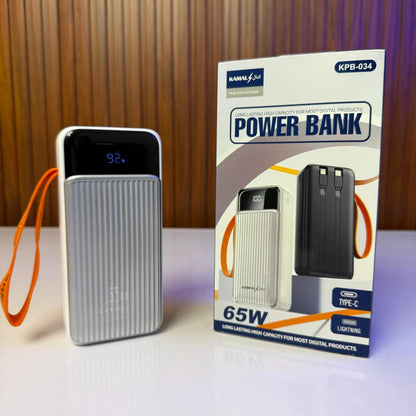 Kamal™ 30000mAh 65W PD Fast Charging Power Bank KPB-034