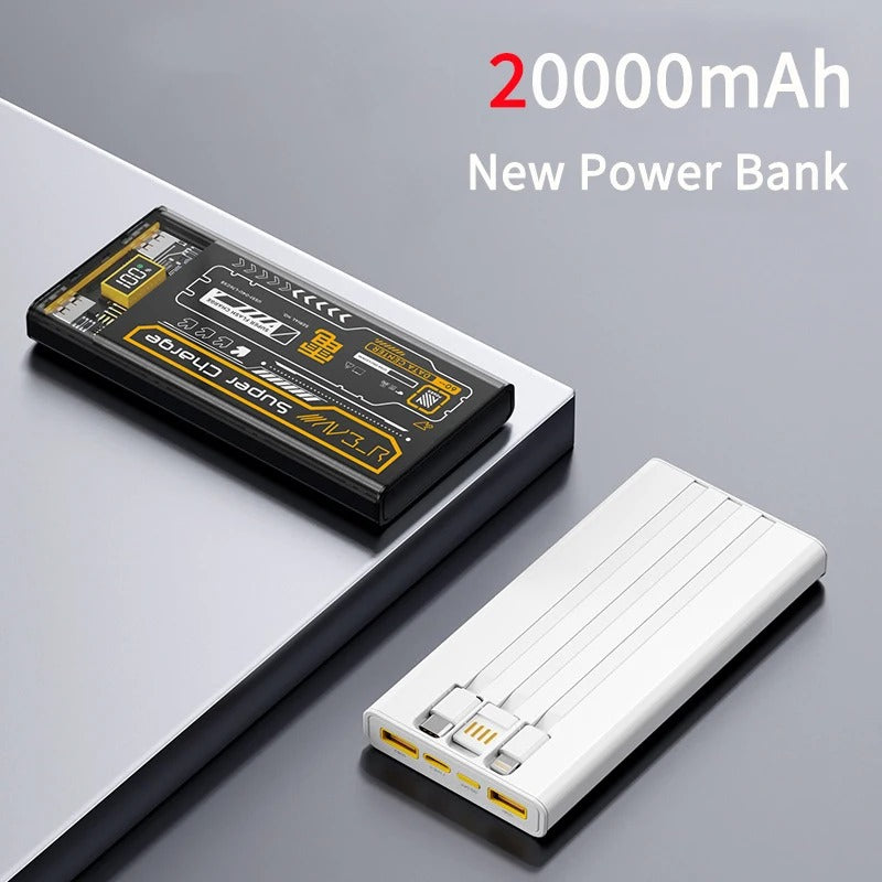 20000mAh 100W Super Fast Charging Portable Power bank Amazon Lot Imported