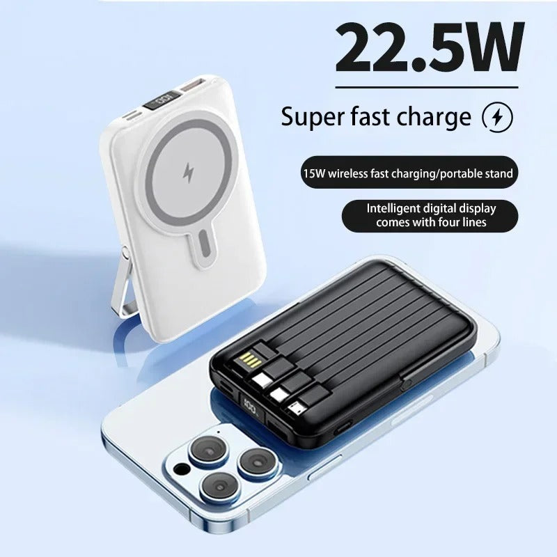 20000mah Magsafe Magnetic Power Bank Fast Wireless Charger