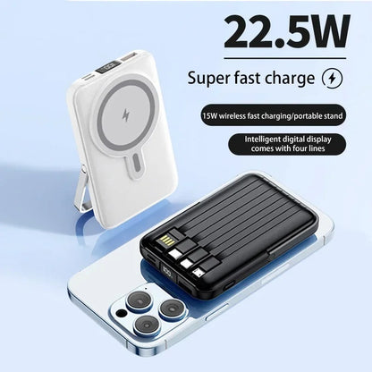 20000mah Magsafe Magnetic Power Bank Fast Wireless Charger