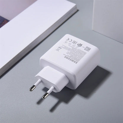 PD 45W Super Fast Charging Power Adapter 5A USB Type C Data Cord