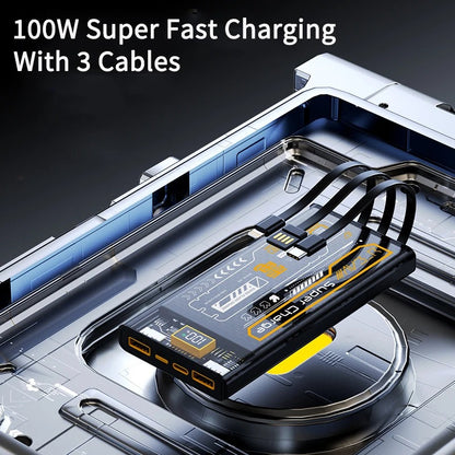 20000mAh 100W Super Fast Charging Portable Power bank Amazon Lot Imported