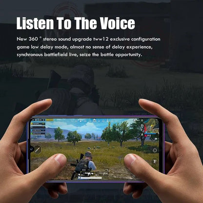 Winner Gaming Earbuds 45ms Low Latency TWS Bluetooth Earphone with Mic Bass Audio Sound Positioning PUBG Wireless Headset lotus