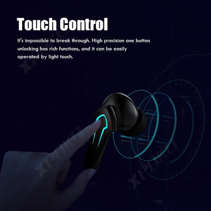 Winner Gaming Earbuds 45ms Low Latency TWS Bluetooth Earphone with Mic Bass Audio Sound Positioning PUBG Wireless Headset lotus