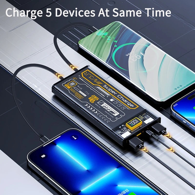 20000mAh 100W Super Fast Charging Portable Power bank Amazon Lot Imported