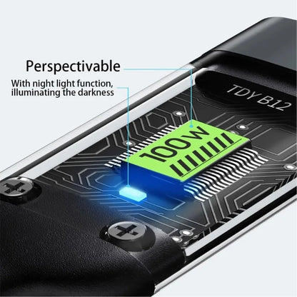 100W  3-in-1 10A Fast Charging USB To Type-C Micro & Lightening Cable Amazon Lot imported