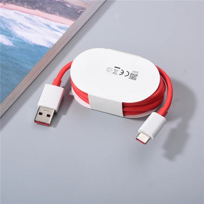 Oneplus 1/1.5M 6A Dash Warp Charge USB Type C Cable Quick Charging Data Line For One Plus 5 5T 6 6T 7 7T 8 9 10 Pro
