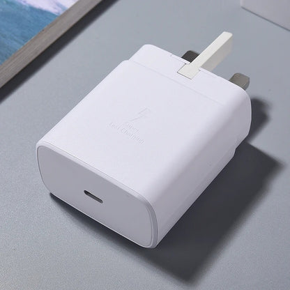 UK Charger Samsung S24 S23 Ultra 45W Super Fast Charging Usb Type C 5A Cable PD PPS Quick For Galaxy S23 S21 S20 FE Note20 Ultra