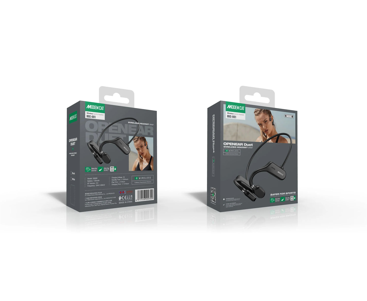 UK Lot Imported MODEMCAT HEADSET MIC01