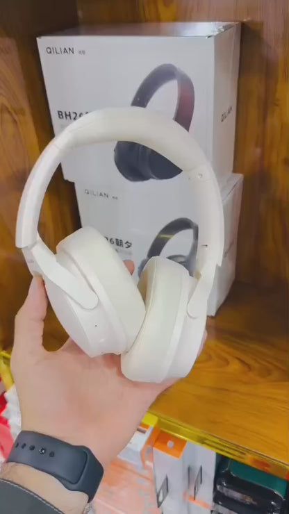 Lot Imported Qilian BH26 Wireless Foldable ANC Headphones – 40mm Drivers, V5.3 Bluetooth, Deep Bass Sound