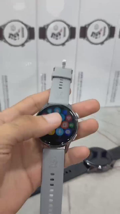 SmartGo Panda Edition Smartwatch – NFC | Leather Strap | Limited Sports Design