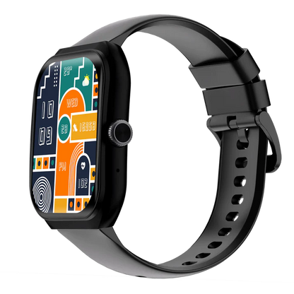 Yolo Supreme+ Super Amoled Smartwatch 100% original Black Color