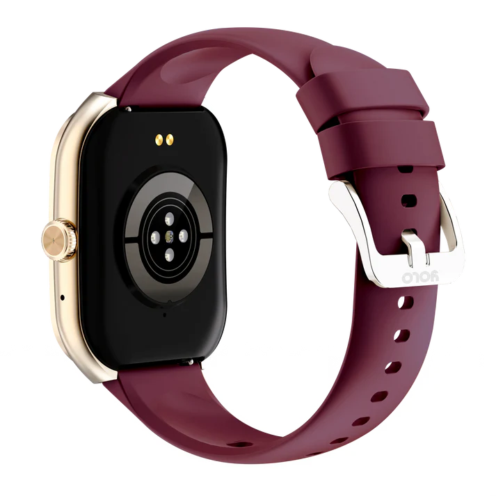 Yolo Supreme+ Super Amoled Smartwatch 100% original Mehroon Color