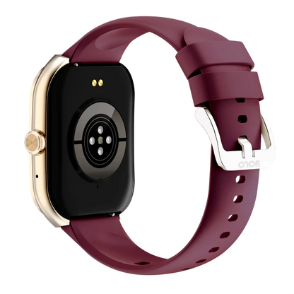 Yolo Supreme+ Super Amoled Smartwatch 100% original Mehroon Color